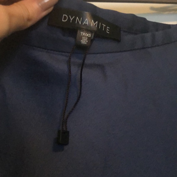 Satin/silk dynamite skirt. Worn once - Picture 2 of 2